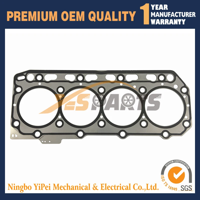 

Cylinder Head Gasket For Yanmar 4TNE82 Head Gasket ( stainless steel)