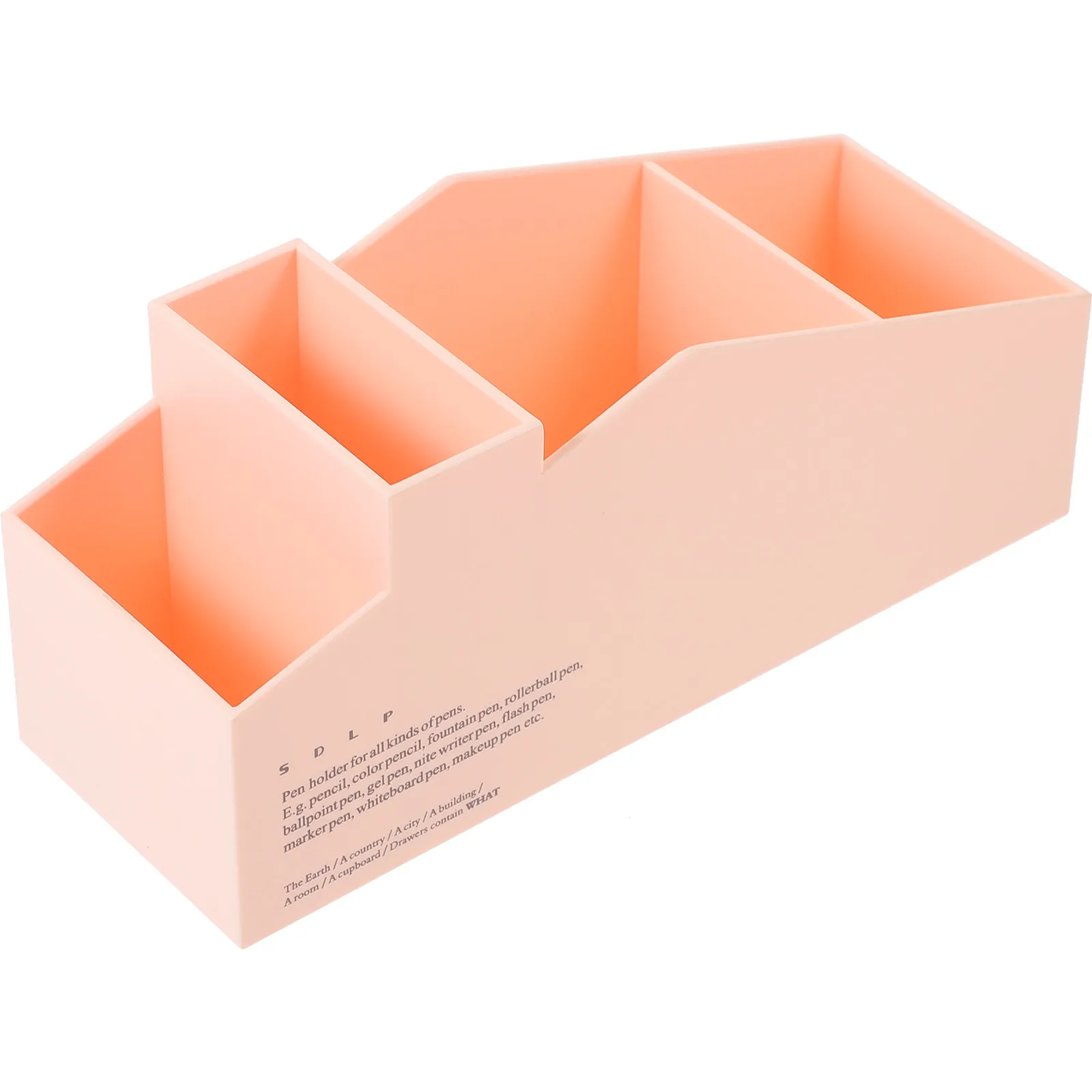 Multi-Grid Desktop Sundries Storage Box Cosmetics Organizer Pen Holder Makeup Brush Organizer for Home Office Vanity Storage
