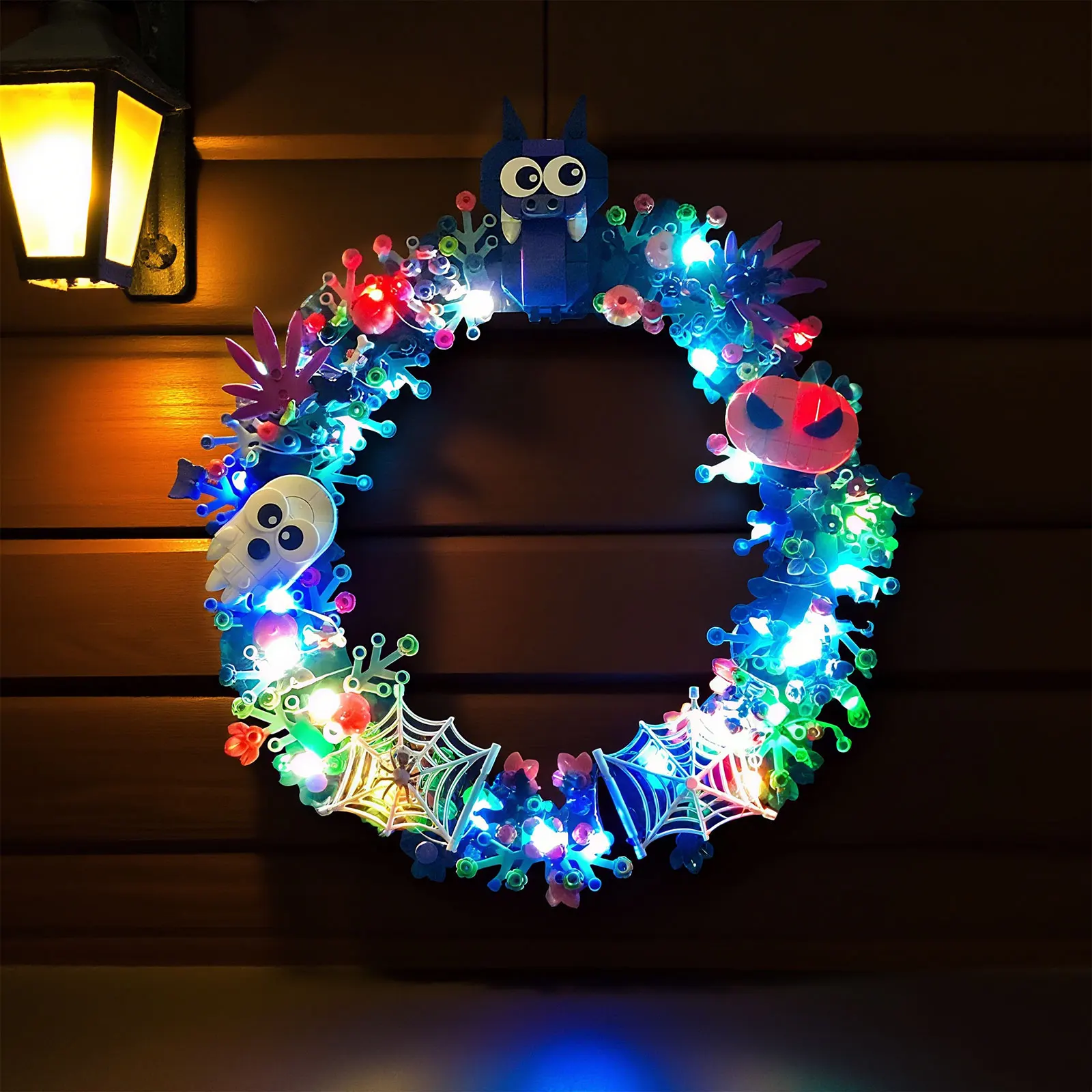 LYBMTWF LED-Beleuchtungsset, kompatibel mit Lego 40825 Halloween-Kranzmodell (Modellsteine NICHT im Lieferumfang enthalten)