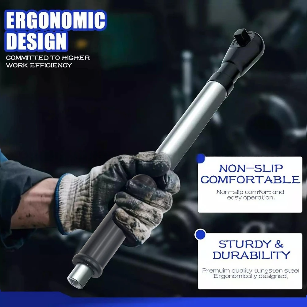 

2-in-1 Automatic Manual Wrench, High Torque Wrench Extender Chain Drive Wrench Extender Hand Tool Accessories Wrench Tools