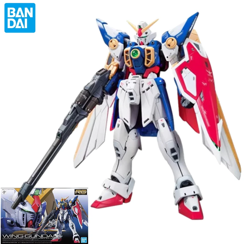 

Bandai RG Крыло Gundam модель ТВ версия стандартная копия DIY образовательная сборка игрушка для мальчика крутая фотография