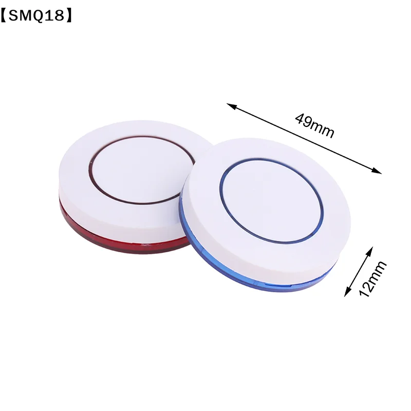 6V 433Mhz Wireless Remote Control 1 Button Round Remote Control Switch Feel Free To Paste EV1527 Chip Learning TypeHYMO934 view 6