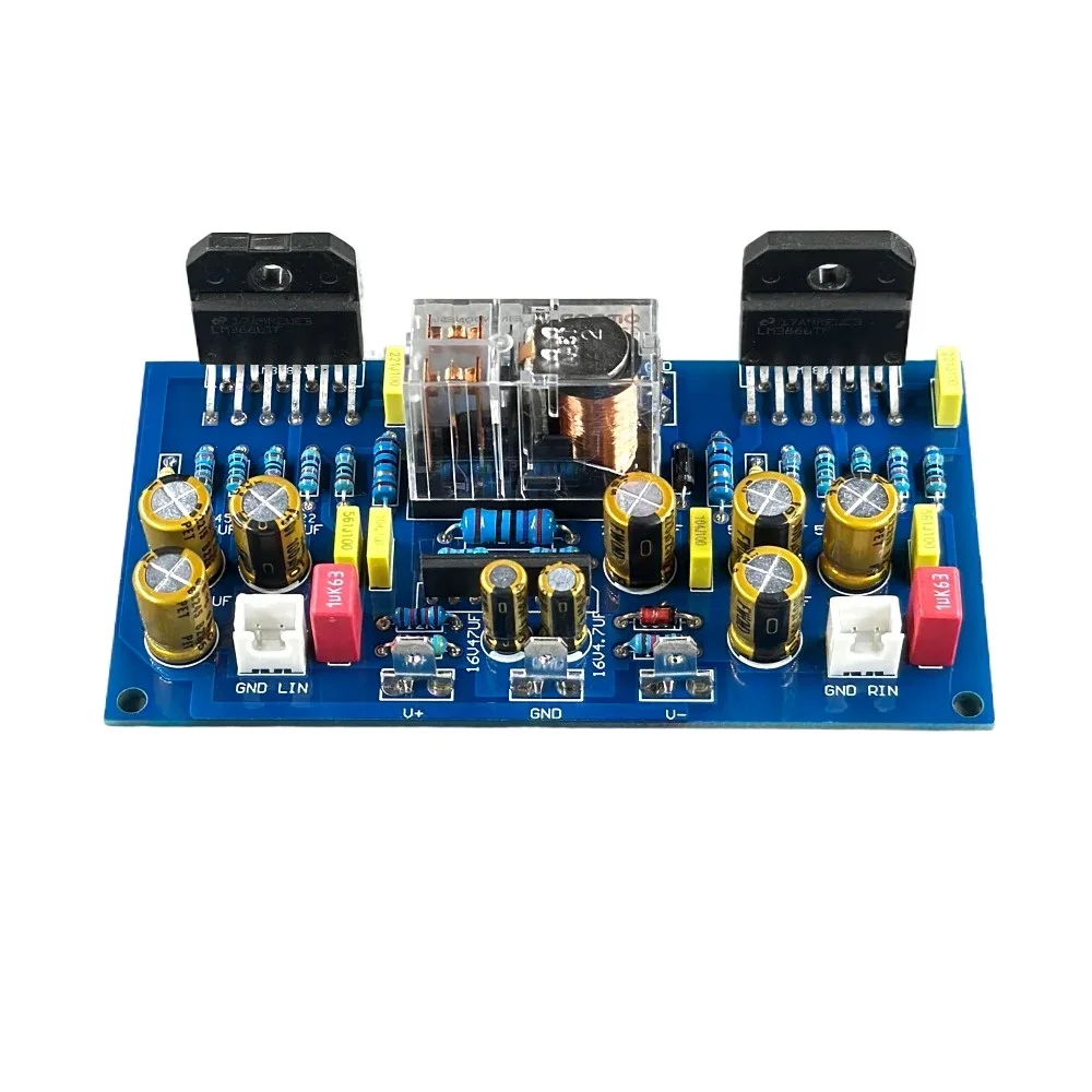 LM3886TF Dual Channel Amplifier Board 68W+68W HiFi Stereo Audio Power with Speaker Protection