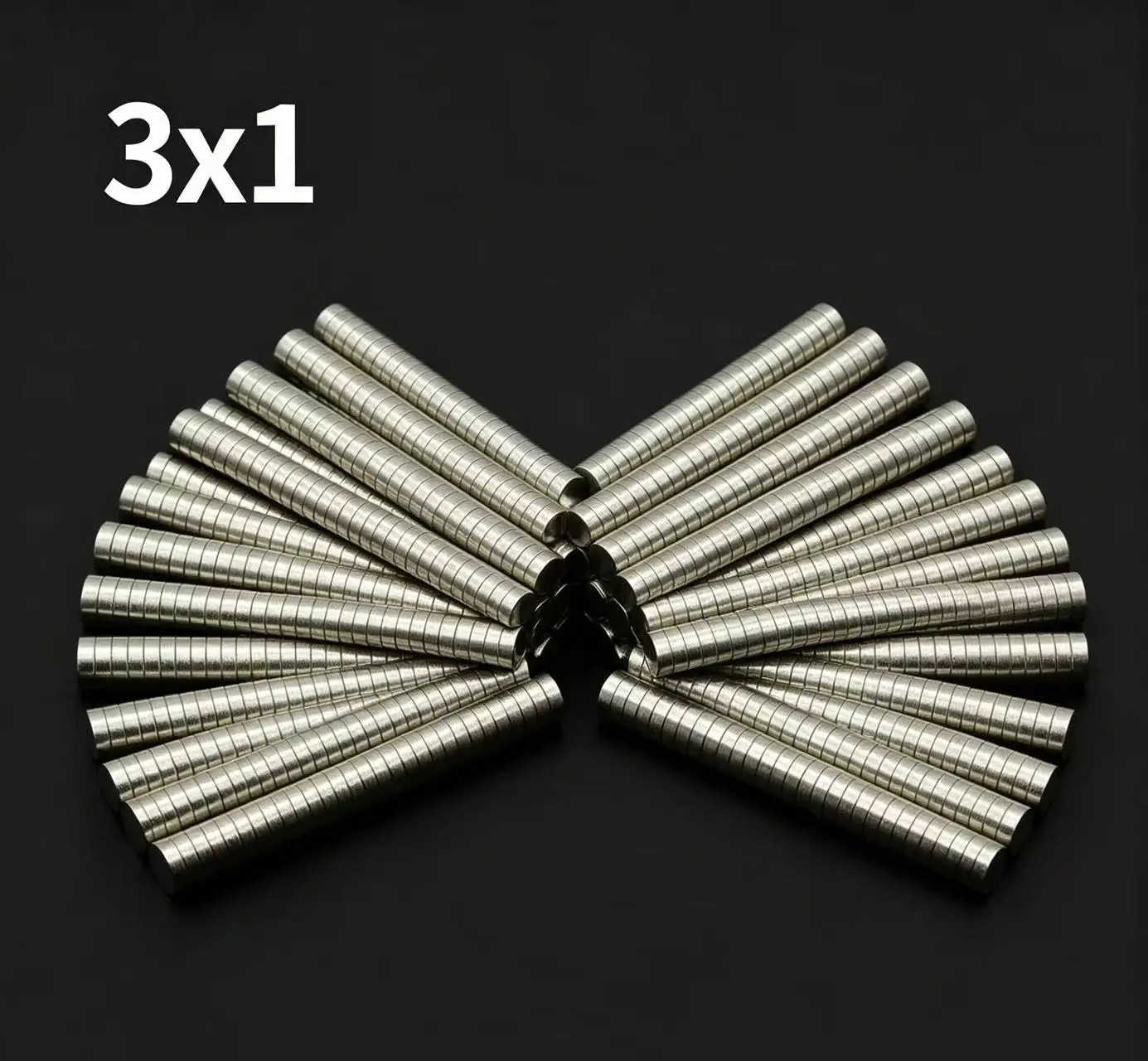 3x1mm Super Strong Round Neodymium Magnet Powerful Magnets N35 small Permanent Magnetic NdfeB Refrigerator Magnet