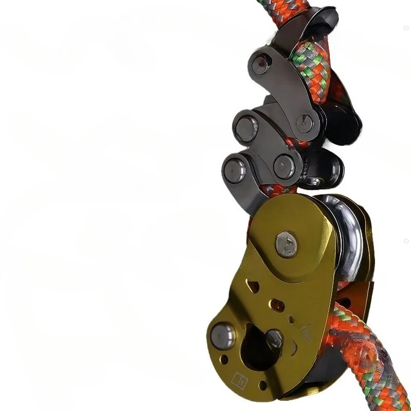 Upgraded Mechanical Knot Climbing Rope Grabber Tree Climbing Grabber Descending High Altitude