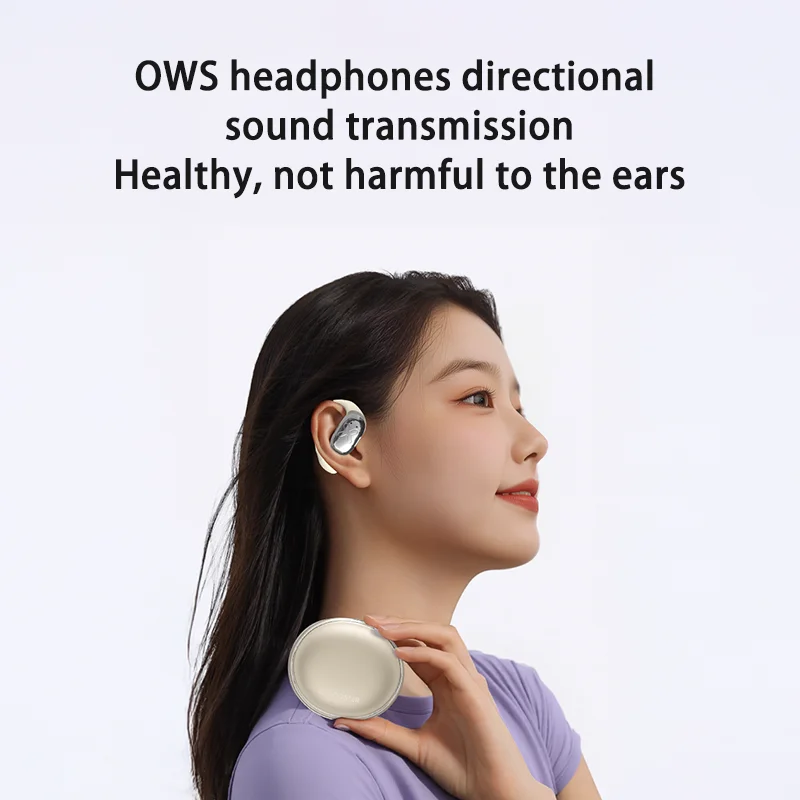 DMOOSTER D79 OWS Bluetooth Earphones Dynamic Aperture Breathing Light Memory Wear ASM Noise Reduction Ai Dialogue Translation An