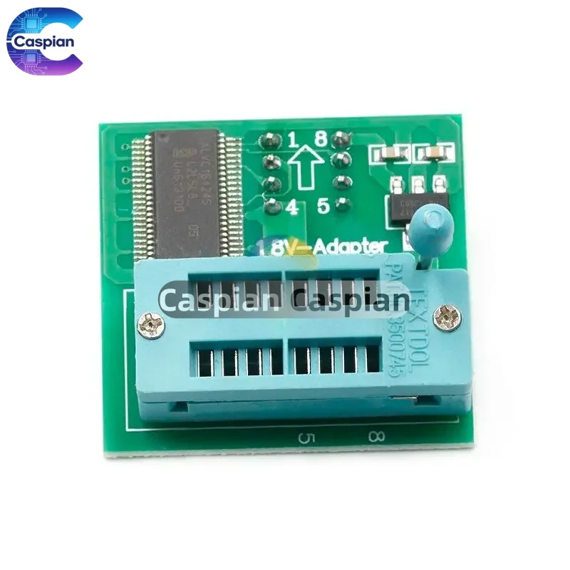 1.8V Adapter for Motherboard 1.8V SPI Flash SOP8 DIP8 W25 MX25 Use on Programmers TL866CS TL866A EZP2010 EZP2013 CH341