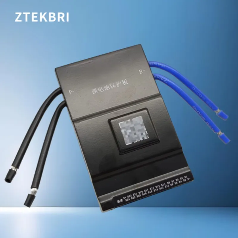 ZTEKBRI Homehold Lifepo4 بطارية ليثيوم أيون موازن نشط 1A الذكية BMS 3.8 بوصة شاشة LCD 16S 48V 100A 200A 150A #4