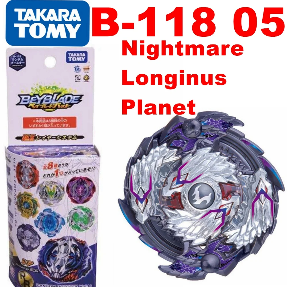 

TAKARA TOMY beyblade burst B-118 05 Nightmare Longinus / Luinor L3 Planet