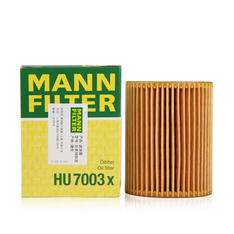 MANN FILTER HU7003x Oil Filter Fits BMW Series 1 (F20) 3 Series (F30 F35) 11427635557 1012015-26L