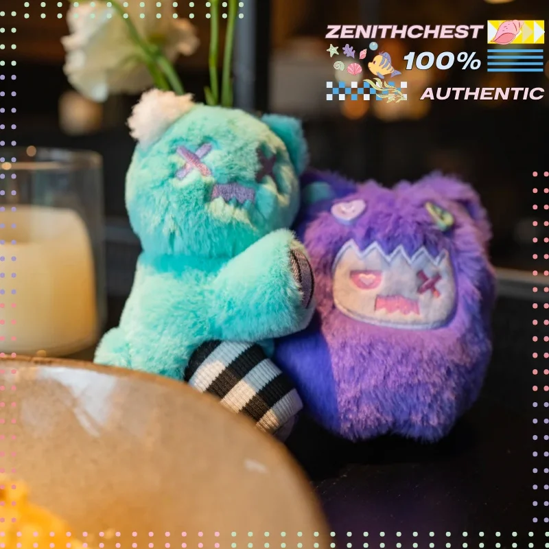 Kotak Buta Seri Klinik Ragbear Shinwoo Asli Liontin Tas Menggemaskan Gantungan Kunci Boneka Lucu Figur Lucu untuk Hadiah Rumah Kantor