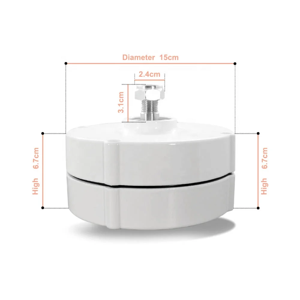 3 Phase Gearless Permanent Magnet Alternators 100w 12v 24v CE AC Generators 130W SMARRAD