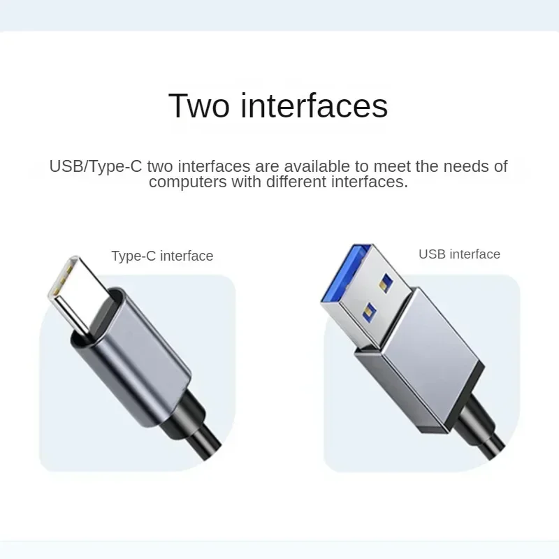 2.5G USB Ethernet Adapter 2500Mbps USB3.0 Type C To RJ45 Lan Wired Ethernet Gigabit Adapter Network Card for MacBook IPad Pro