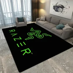 Game razer logo printed carpet washroom floor mat carpets for living room area rug kawaii rug anime rug birthday gift