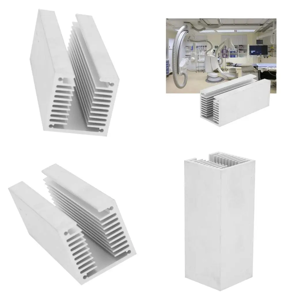  Cooling Fin Aluminum Heatsink Radiator Heat Sink Cooling For Electronics CPU