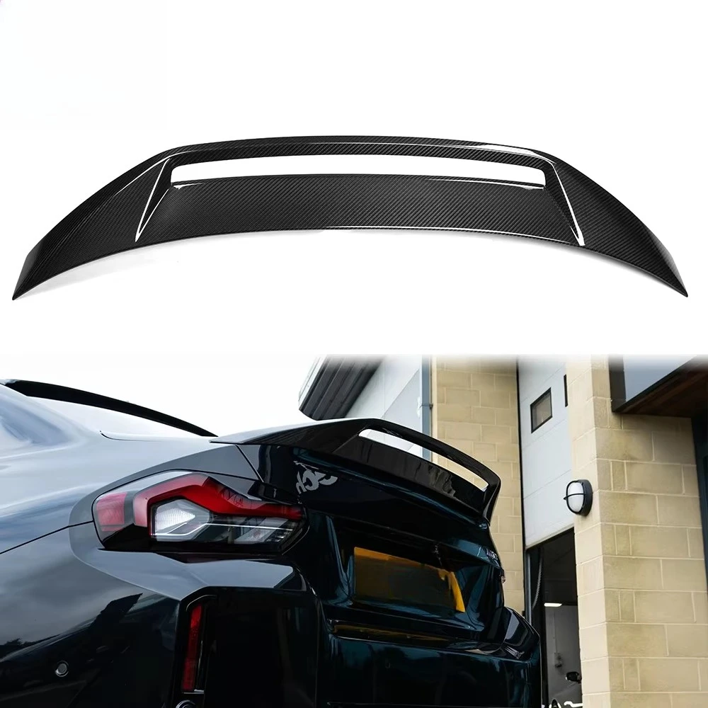 

Dry Carbon Fiber ADV2 Style Rear Spoiler Bumper for G87 M2 Coupe Trunks Splitter Lip High Quality Rear Wing Auto Parts