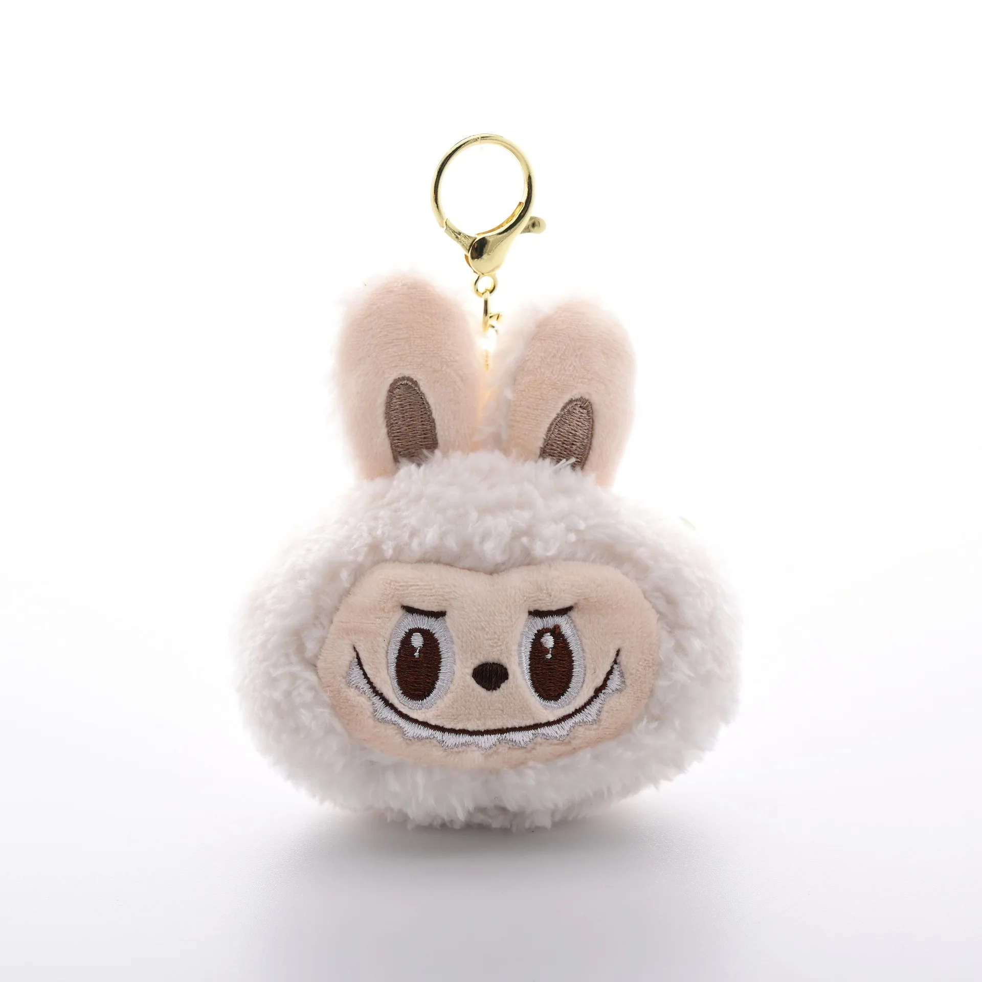 

New Labubu Anime Sitting 2nd Generation Little Head Model Toy Cute Monster Replica Keychain Toy Birthday Gifts