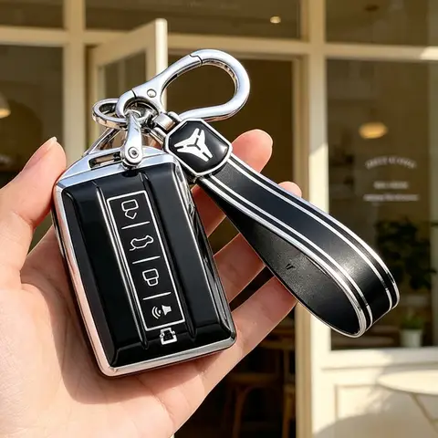 TPU Remote Car Key Case for Great Wall GWM WEY TANK 300 500 Tank300 Tank500 Cover Bag Shell Keychain Holder Accessories