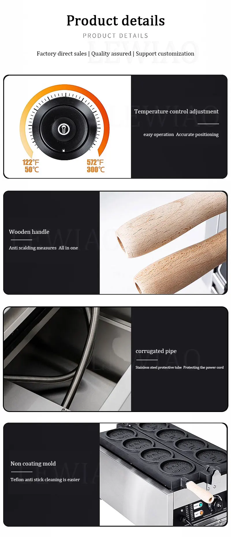 آلات ماكينة الخبز على شكل عملة الجبن الكورية للشركات الصغيرة التجارية المخصصة صانع الوافل على شكل عملة الجبن