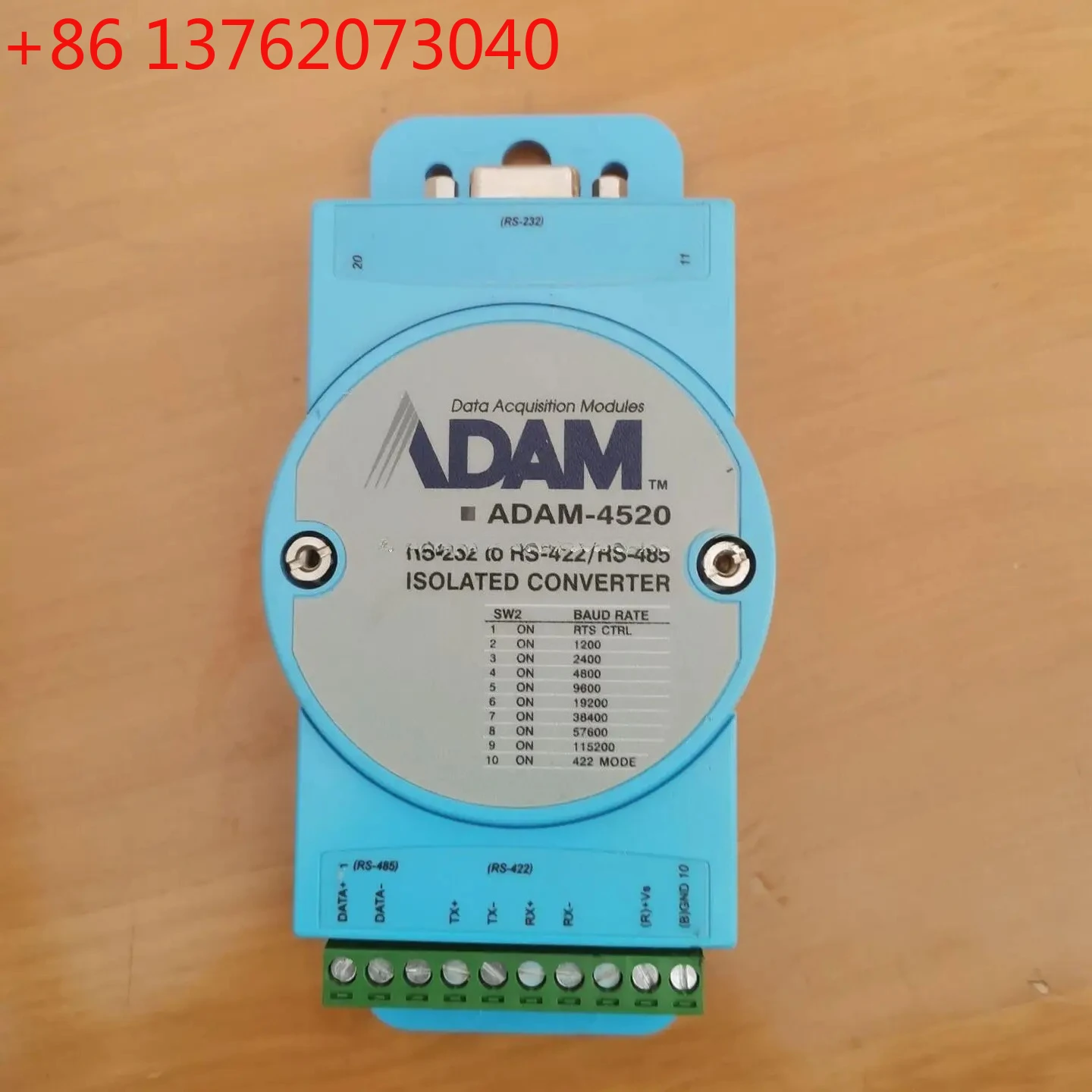 

100% Working Original RS232 To RS422/485 ADAM-4520