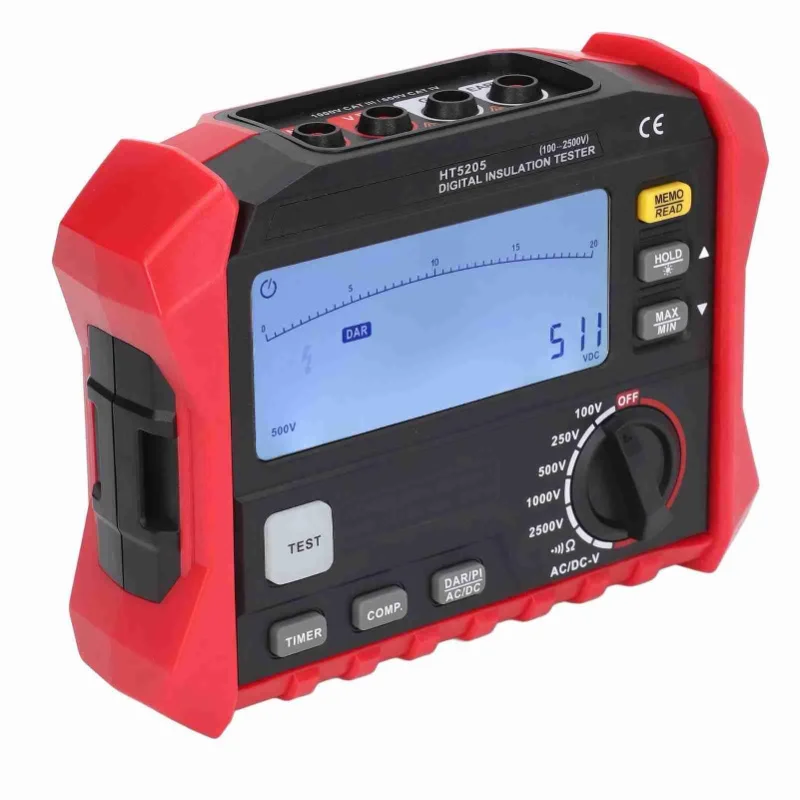 Insulation Resistance Tester Ground Resistance Tester Megohm Testing Meter Ohm Meter