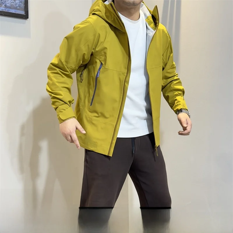 

Dingli Рекомендуемая 7-я серия High End Fully Sed Hard ell Водонепроницаемая ветрозащитная уличная пружинная куртка с защитой от птиц Fce на подкладке