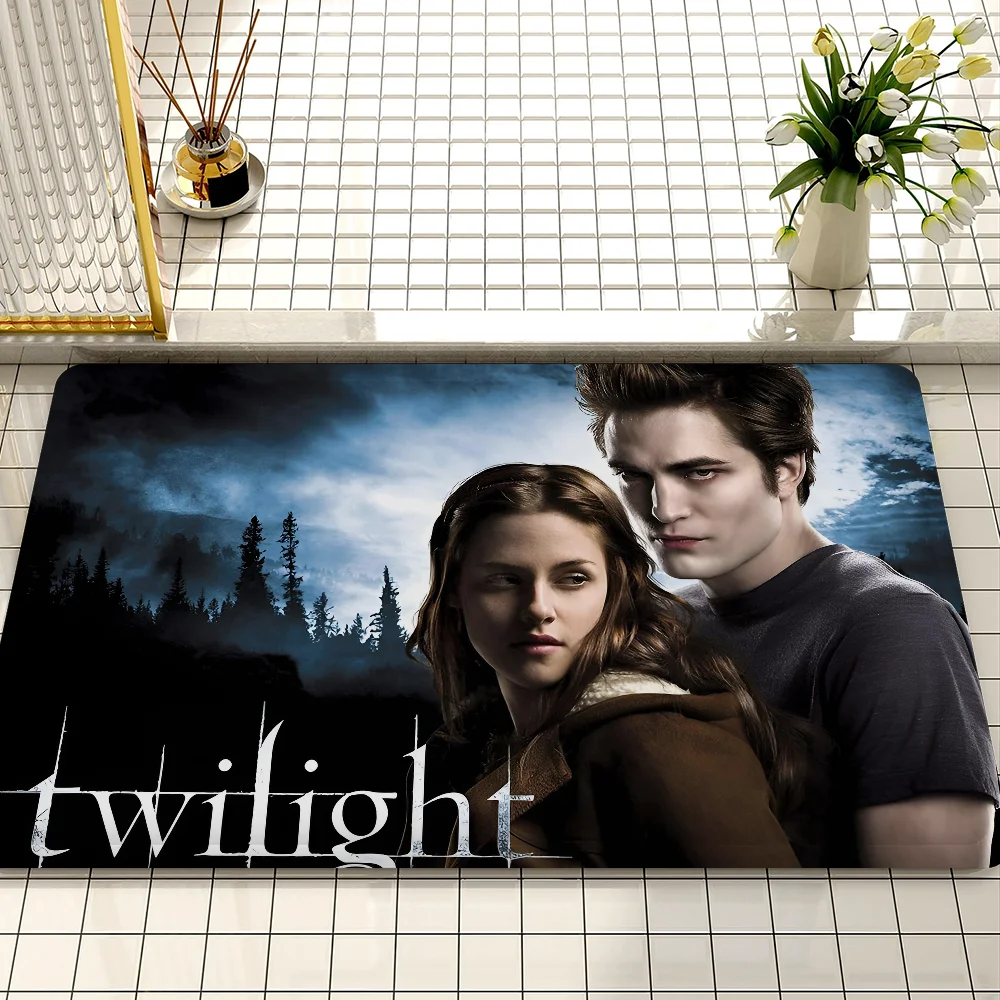 TV Twilight Isabella Edward Cullen Floor Mat Retro Multiple Choice Living Room Kitchen Rug Non-Slip Modern Home Decor