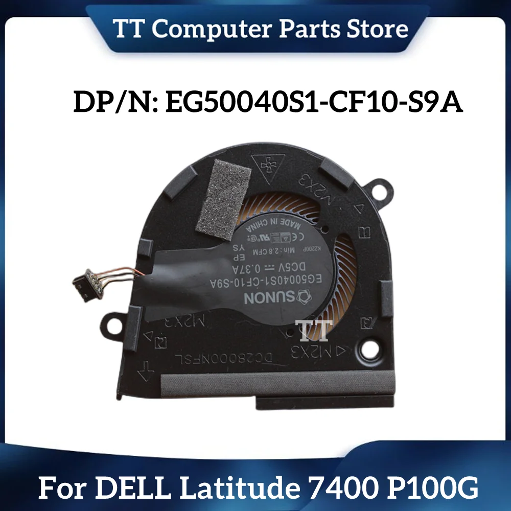 

TT New Original 0HCYN0 EG50040S1-CF10-S9A DC28000NFSL FOR DELL Latitude 7400 P100G CPU COOLING FAN