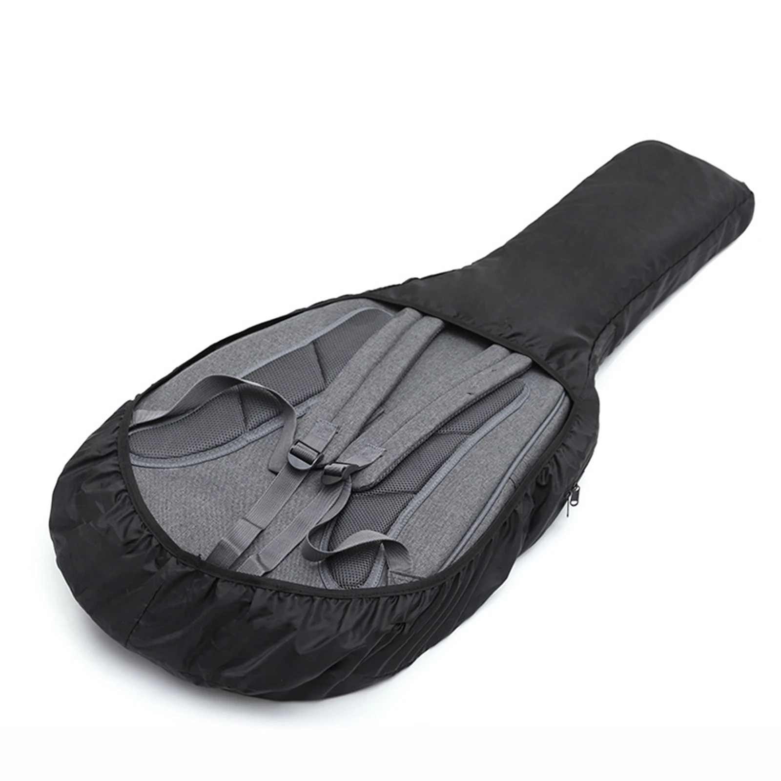 Guitar Backpack Dust Cover Instrument Bag Rain Cover Bass Case Cover for Electric