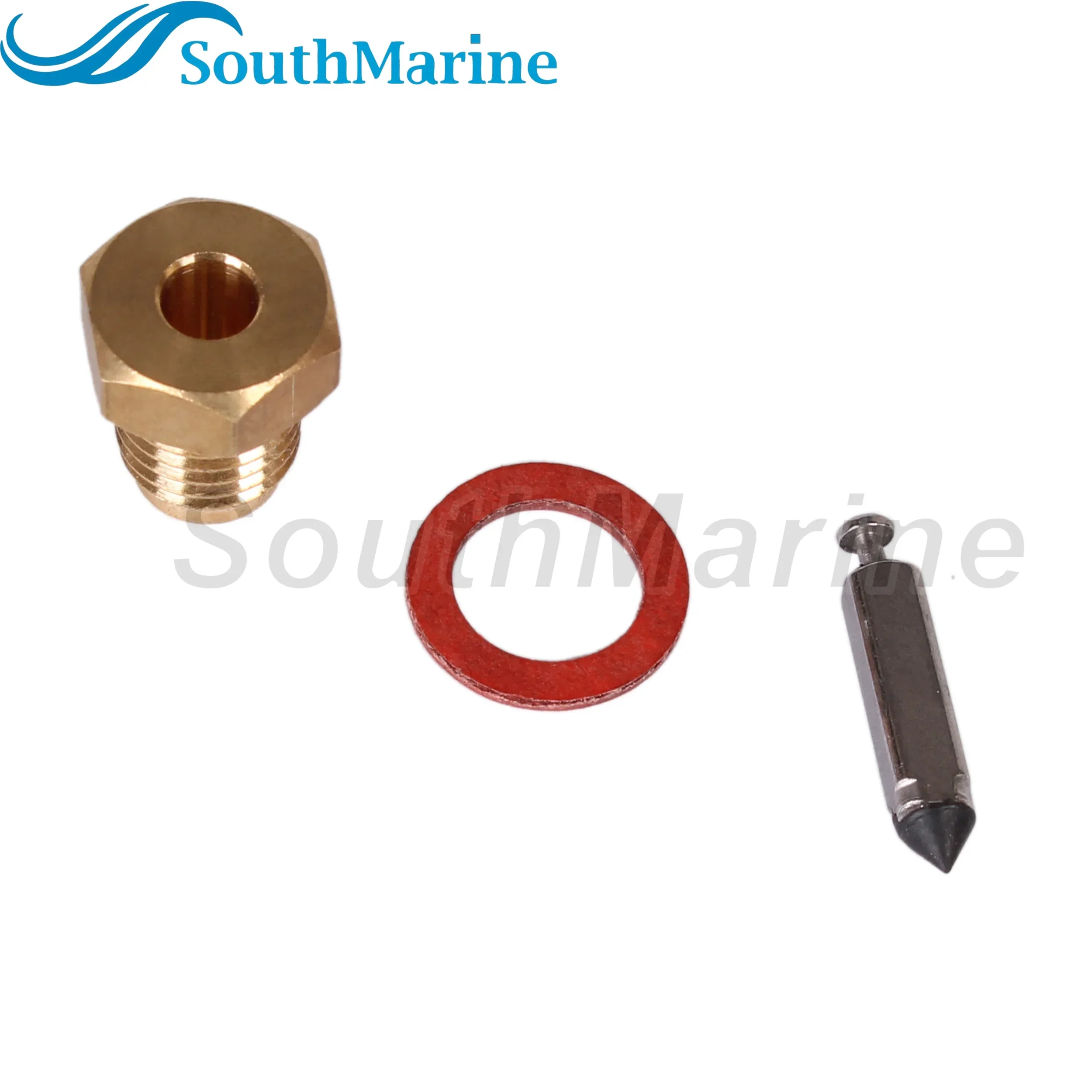 Boat Motor 6E8-14390-12 Carburetor Needle Valve Seat Kits for Yamaha 9.9HP 15HP / 14216M for Mercury