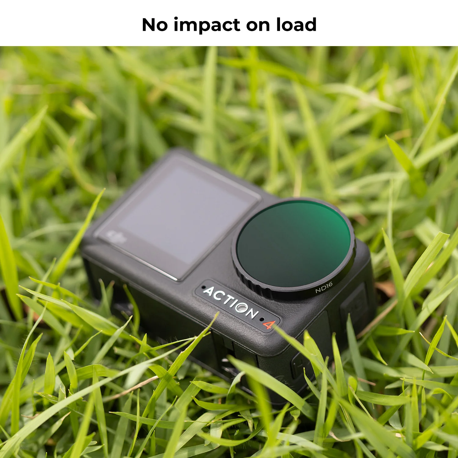 K&F Concept Drone Filter ND CPL ND/PL Lens Filter Kit for DJI Osmo Action 4 HD Waterproof