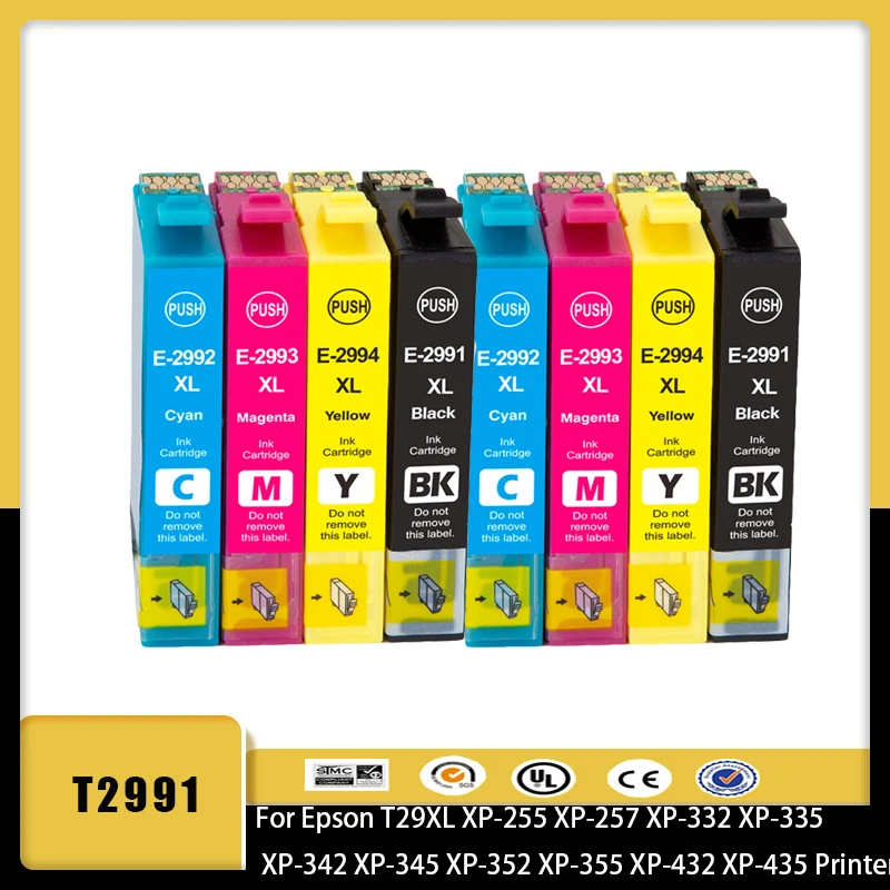 Vliaxh Compatible T2991 29XL ink cartridge for EPSON XP255 XP257 XP332 XP335 XP342 XP 235 245 247 255 257 332 335 342