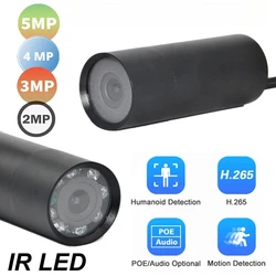 IR Led 5MP POE Lux POE Waterproof Surveillance Network Onvif P2P Web Micro Bullet Mini IP Camera Underwater Mine Industry Use