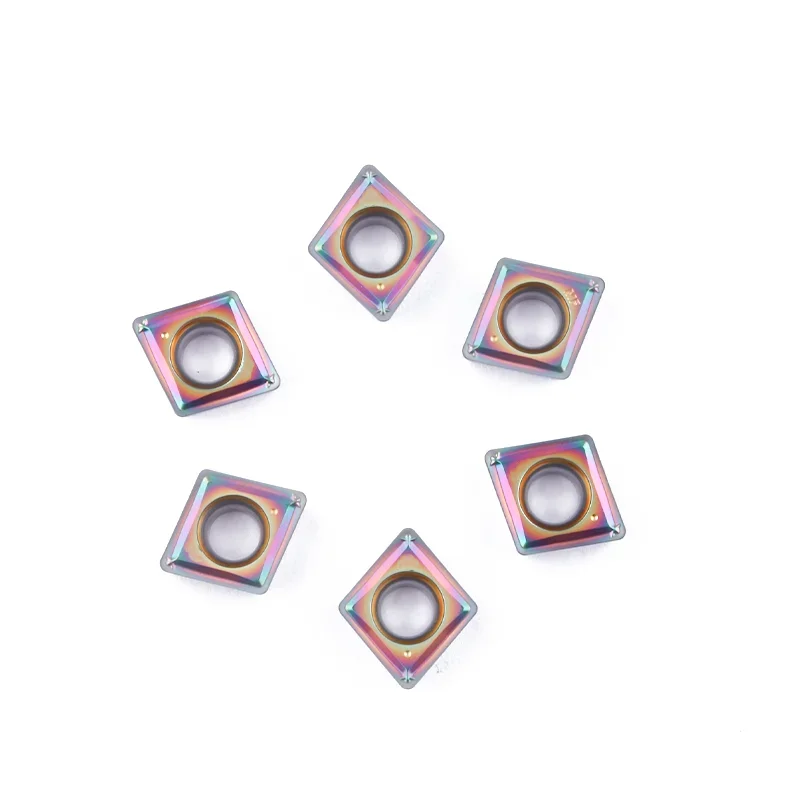Imagem -03 - Carbide Insert para Aço Endurecido Torno Turning Tool Ccmt09t304 Ccmt060204 Ccmt09t308