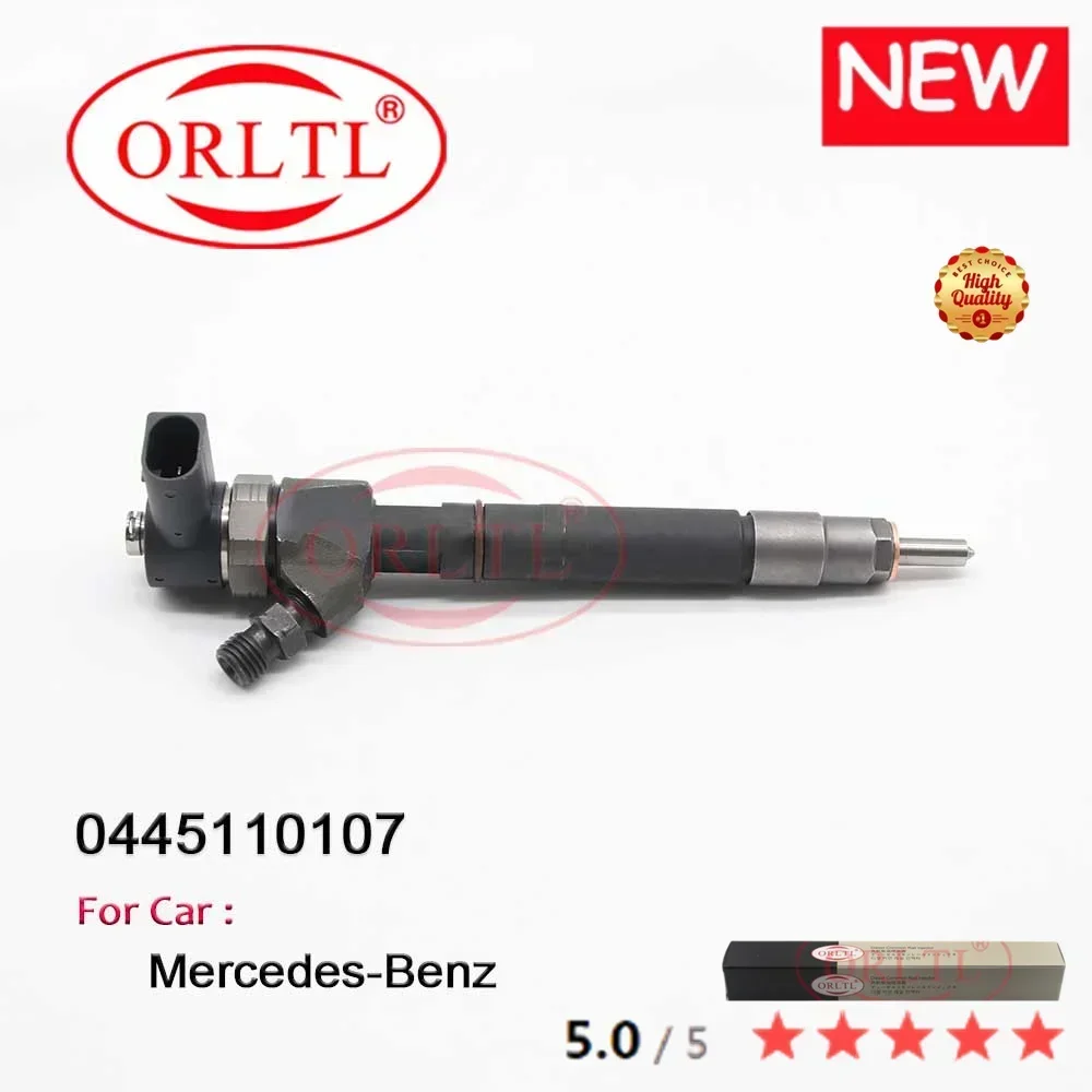 

ORLTL Car Fuel Injector 0445110107 A6110701487 A6110701687 0 445 110 107 For BOSCH Mercedes-Benz