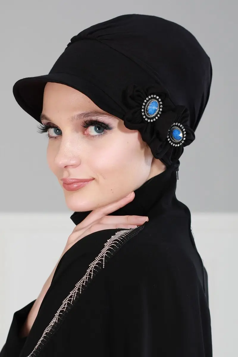 Steen Hoed Bone Zwart