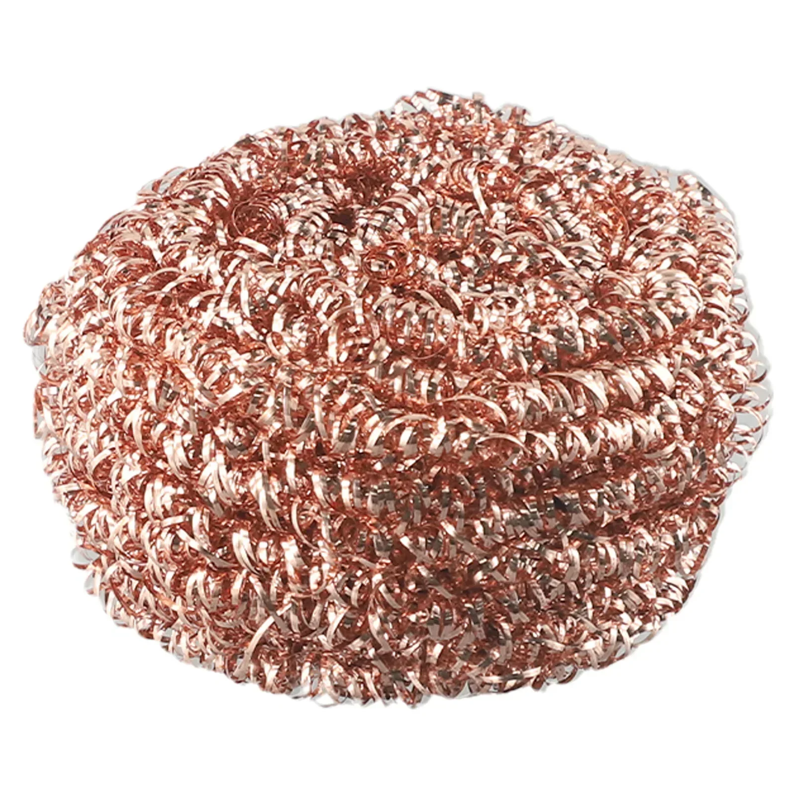 Slag Ball Remover Tool Copper Wire Ball Solder Iron Tip Nozzle Cleaner Cooper Coated Scourers Copper Steel Ball