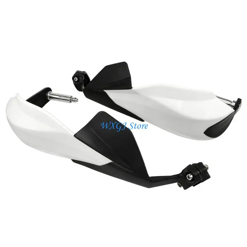 37JE Strong Motorcycle Impact Resistant Handguards Measuring 353mm Long And 175mm Tall For Shock Absorption