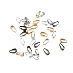 100Pcs/Lot Pendant Melon Seed Clasps Hook Clips Buckle Charm Connectors for DIY Necklace Bracelet Jewelry Making Accessories