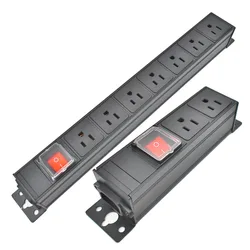 STRIDER RUI Table Desktop Electrical Socket PDU Power strip 1-10 Ways Network Cabinet Rack Switch