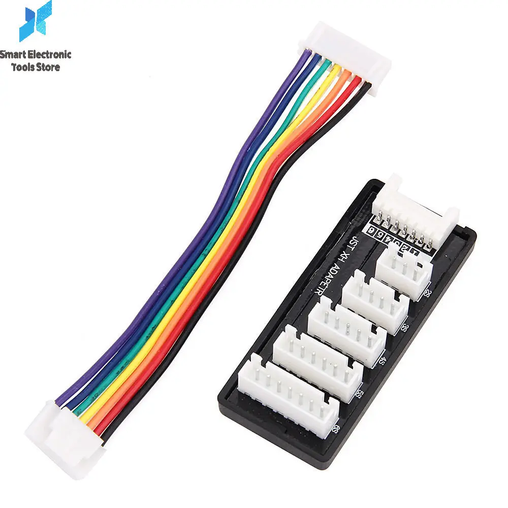 

2S-6S Lithium Battery Balance Charging Board Power Bank Balancer Adapter w/ JST XH charger for IMAX B6 D6 charger