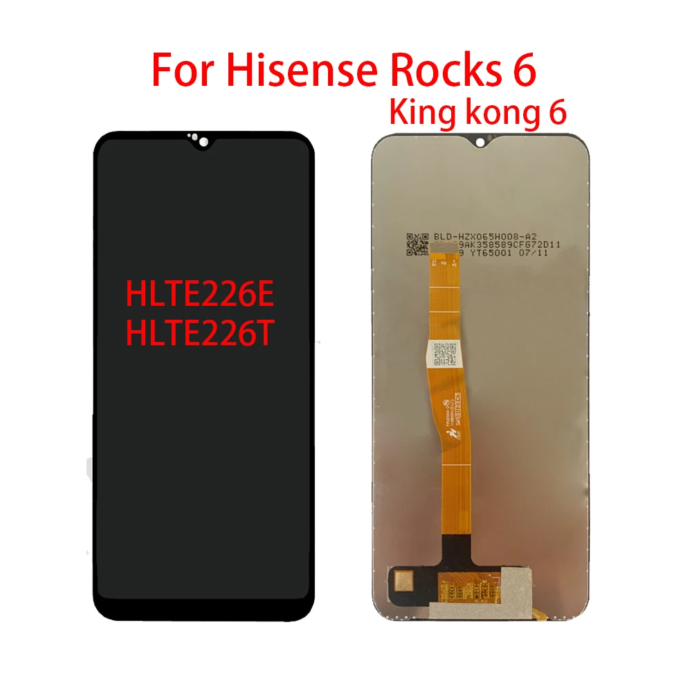 For Hisense Rock 4 5 6 LCD Display Touch Screen Digitizer For Hisense Rocks 6 Full Display Assembly Replacement