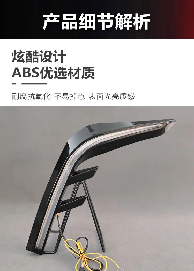 car bumper headlight for Toyota camry daytime light 2024~2026y DRL car accessories LED headlamp for Aurion fog light view 3