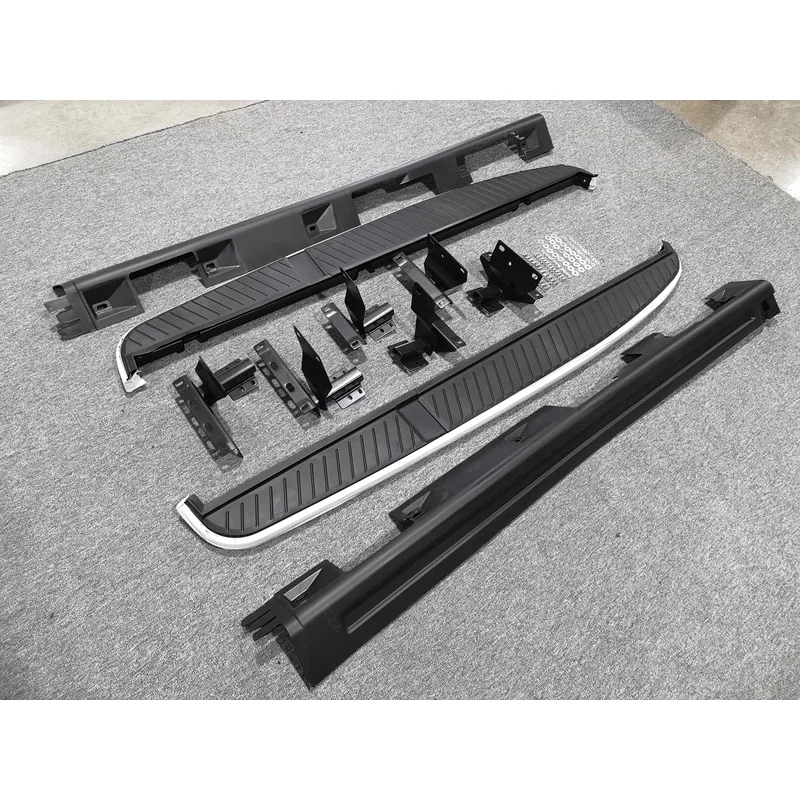 Gloss Aluminum Alloy With Side Skirt Modified Side Step Running Boards