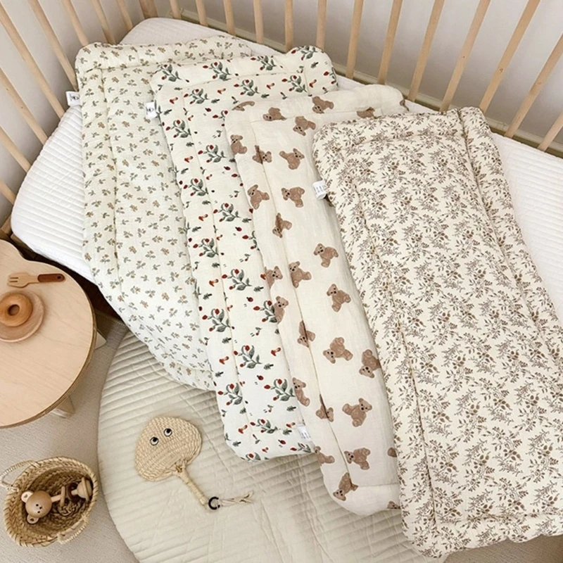 Coussin pour bébé en coton, doublure en coton respirant