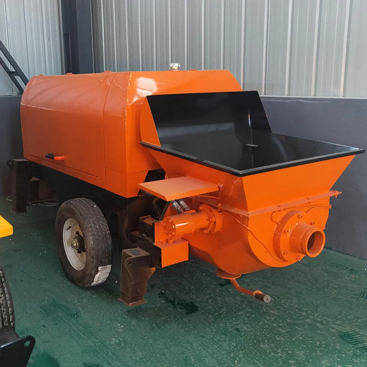 Concrete Pump Mobile Portable Construction Equipment 22m/h Productivity 120m Vertical Reach 500m Horizontal Reach