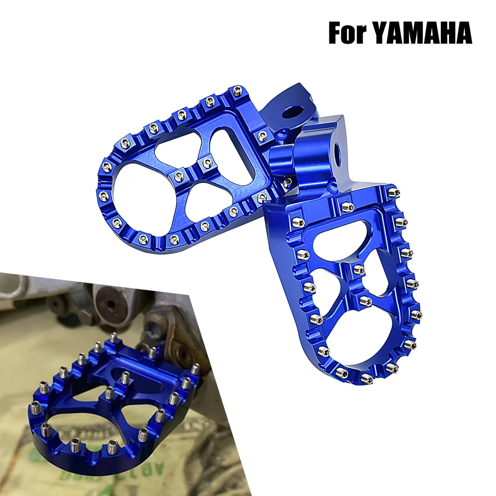 

Motorcycle CNC Foot Peg Pedal Footrest For YAMAHA YZ 85 125 250 YZ250F YZ426F YZ450F YZ250X YZ250FX YZ450FX WR250F WR400F WR426F