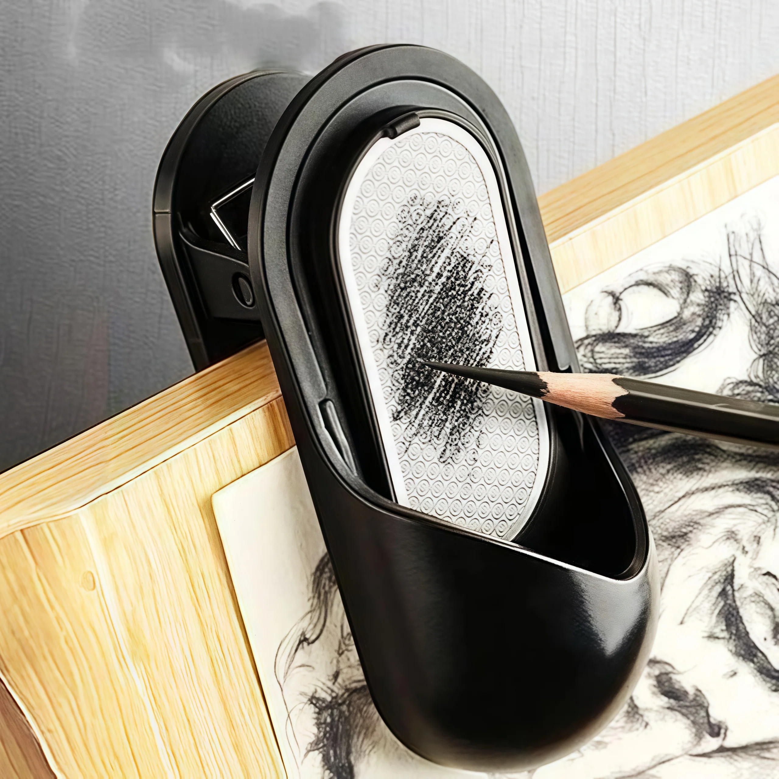 مبراة أقلام رصاص، مبراة طرفية، مشبك لوحة الرسم، مشبك رسم فني، مبراة الرصاص الاحترافية، اللوازم المدرسية