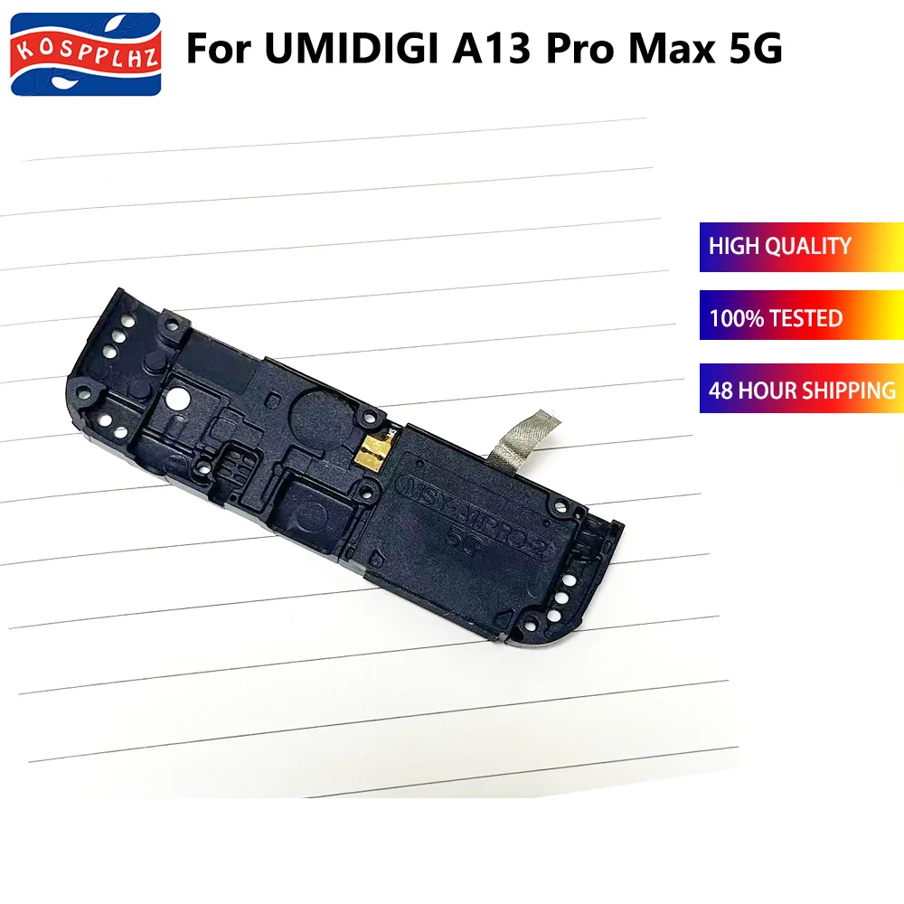 KOSPPLHZ لـ UMIDIGI A13 Pro Max 5G مكبر صوت عالي مكبر صوت كابل مرن ملحقات أجزاء قارع الأجراس