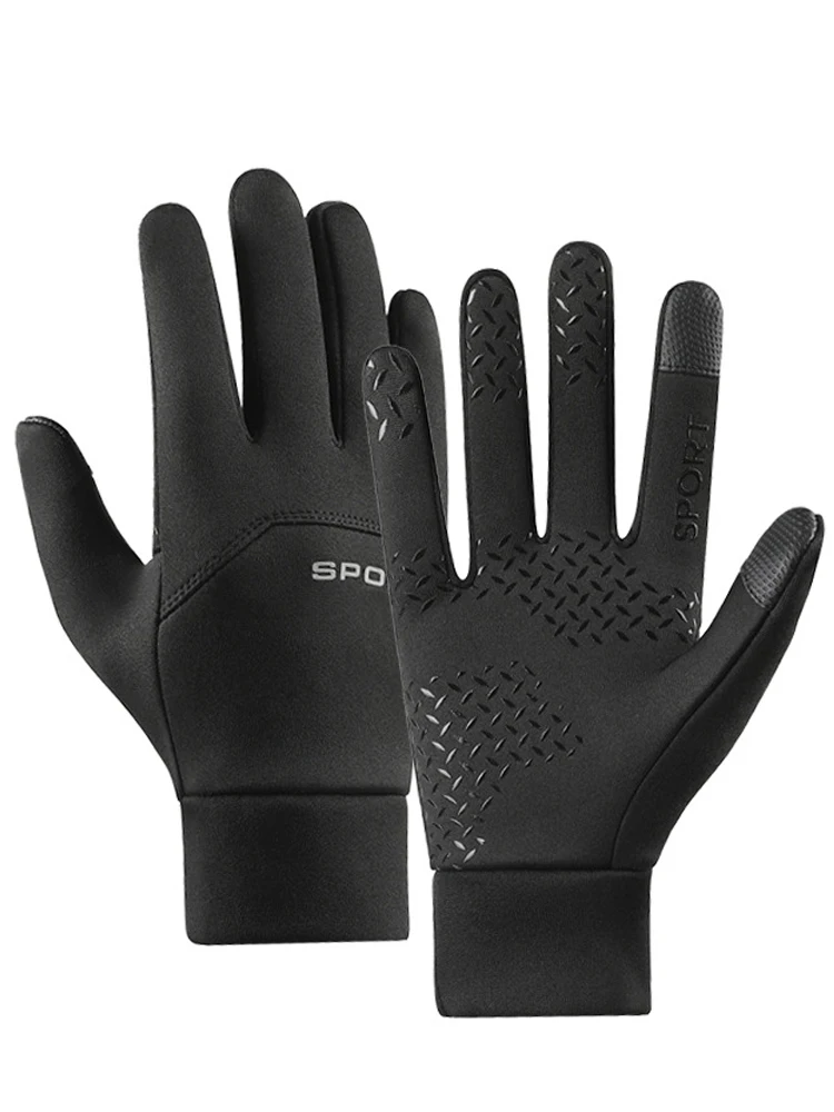 AliExpress GTUBIKE Warm Gloves Autumn Winter Cycling Hiking Water-Repellent Gloves Touchscreen Anti-Slip Sport Windproof Motorcycle Glove